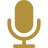 microphone-icon-gold