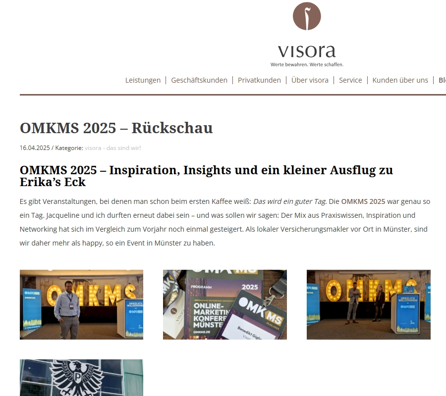Der Recap von visora zur OMKMS 2025 im Münsteraner Preußenstadion