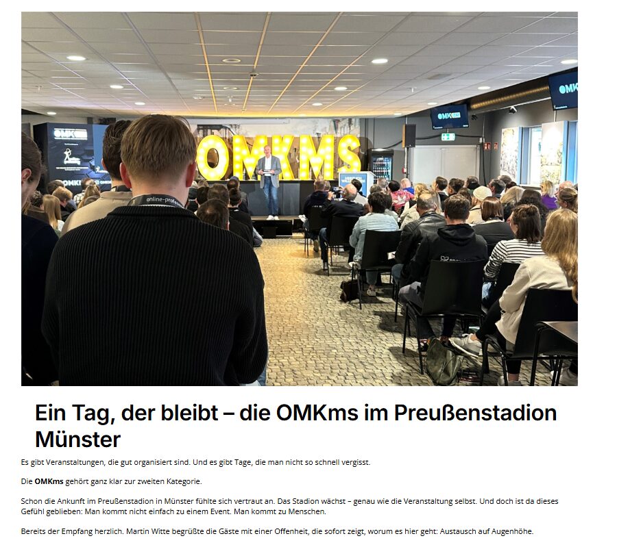 Völkel OMKMS Recap 2026